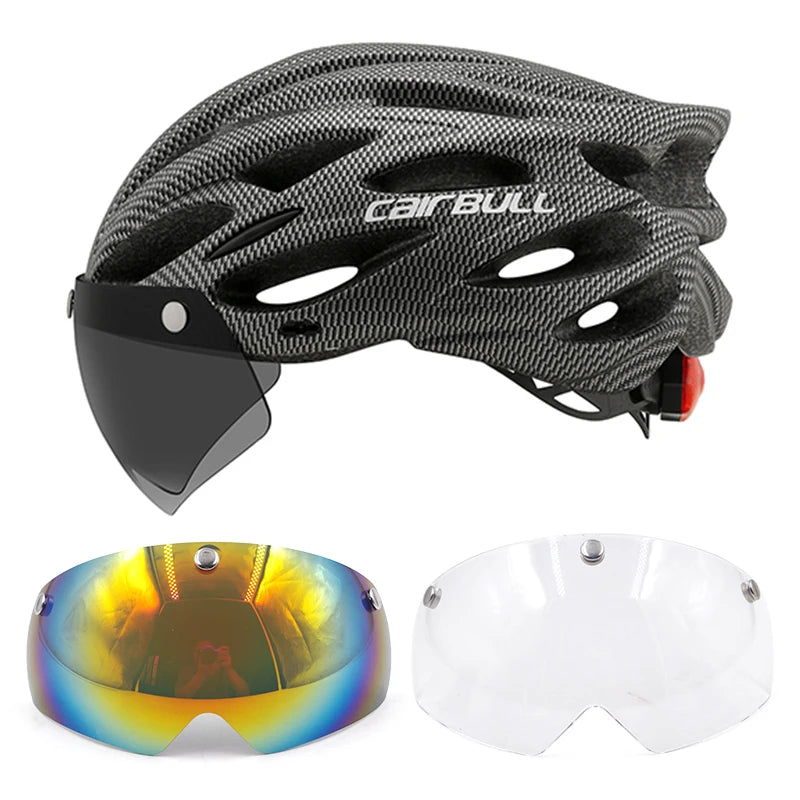 CAIRBULL Allroad Road And Mountain Bike Helmet With Visor