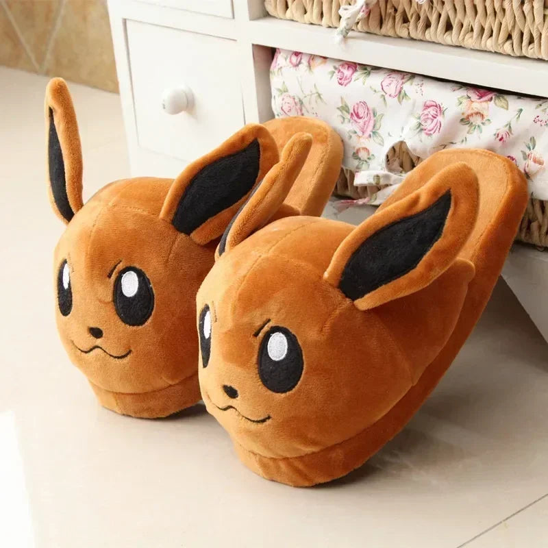 TAKARA TOMY Pokemon Gengar And Snorlax Non Slip Home Slippers