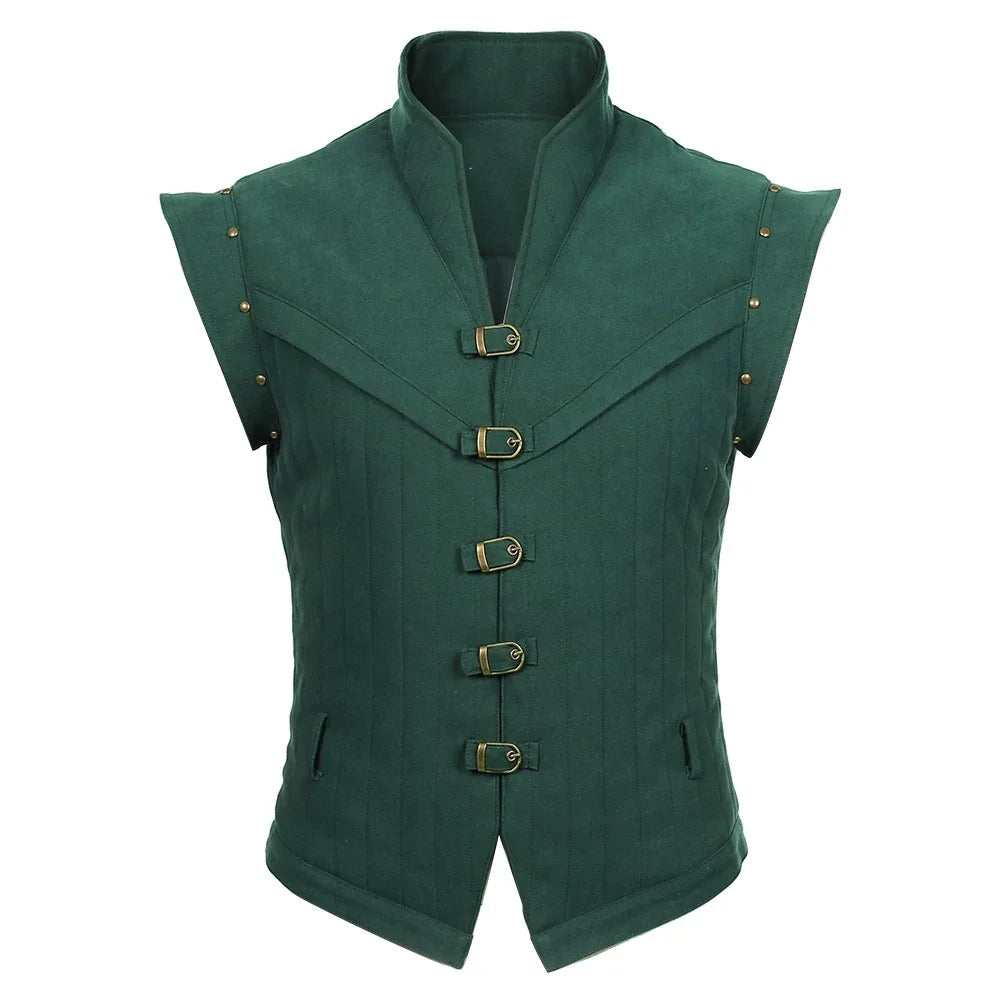 Flynn Rider Tangled Cosplay Costume Set With Vest And Pants
