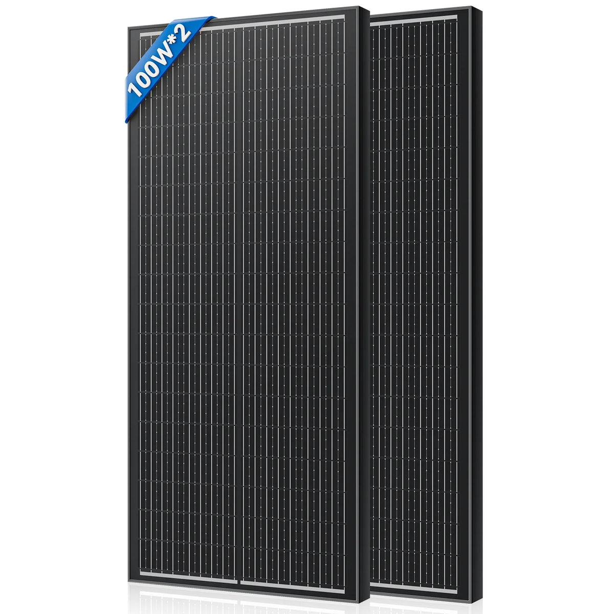 Rvpozwer Mono Solar Panel 24 Efficient Monocrystalline N Type 18BB