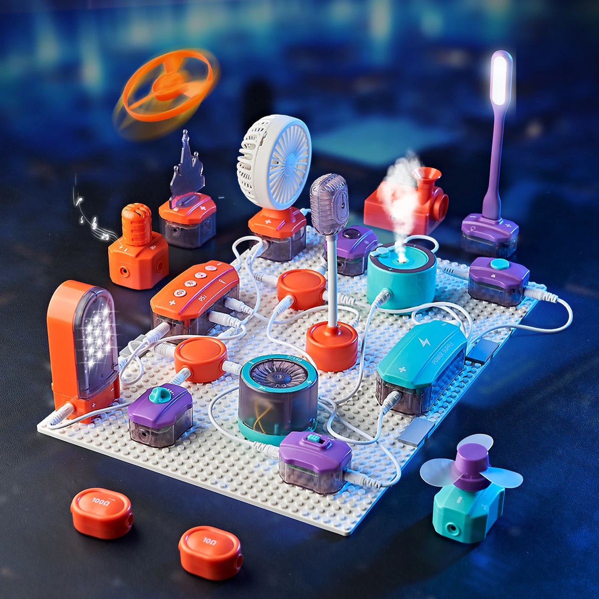 Educational Electronics Circuit Kit For Kids With 150 Projects