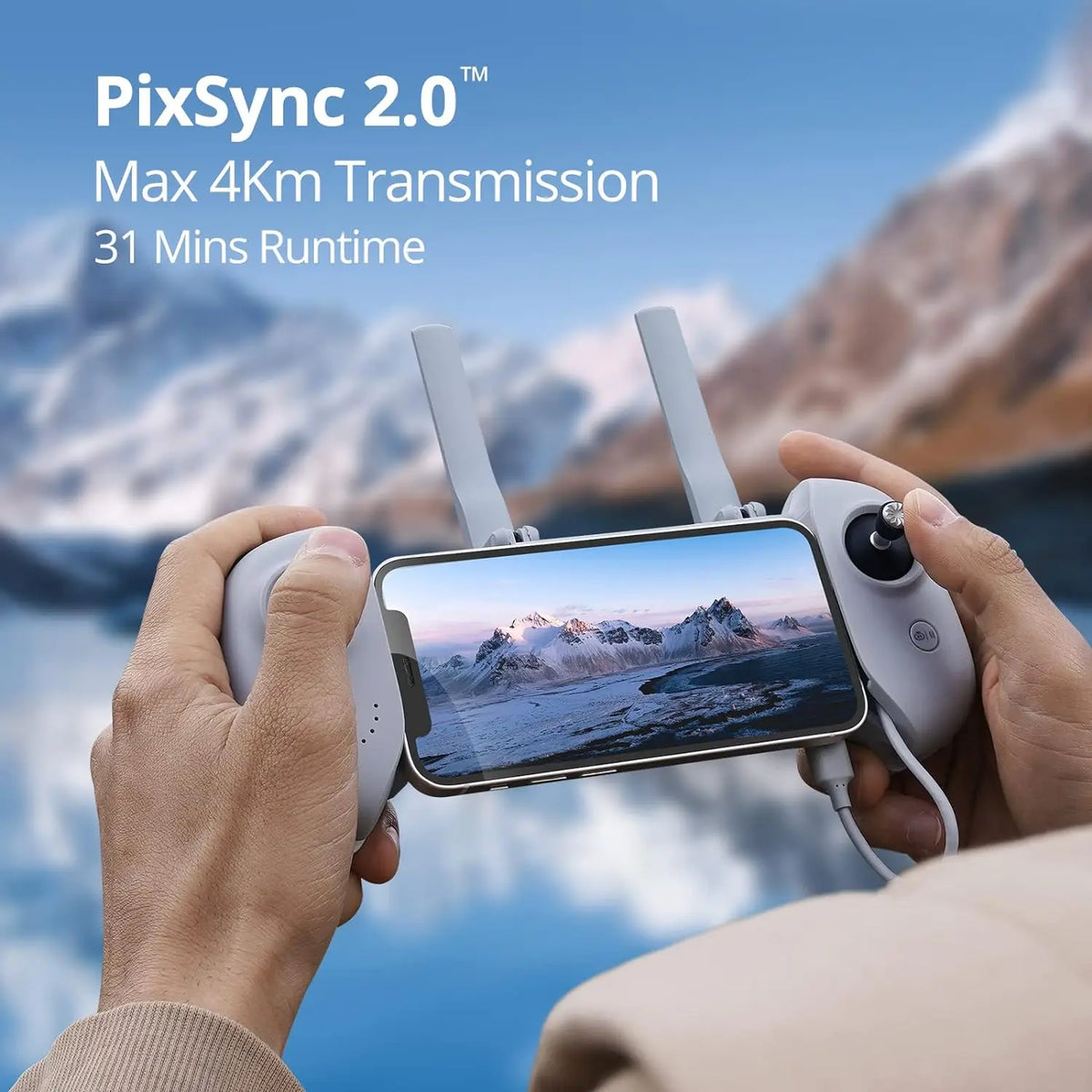 Potensic GPS Camera Drone With Single Axis Gimbal For Beginners