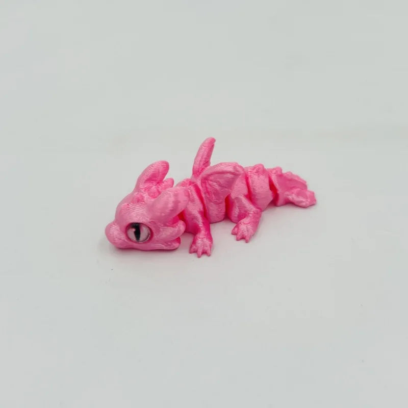 RPXBGUCKARHG 3D Printed Articulated Dragon Fidget Toy Figure