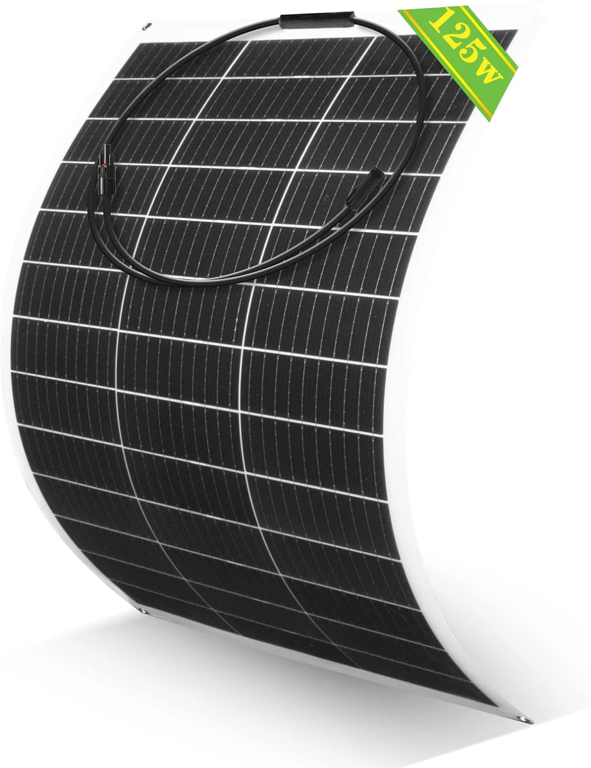JINGYANGPV 125W Flexible Monocrystalline Solar Panel 12V/24V