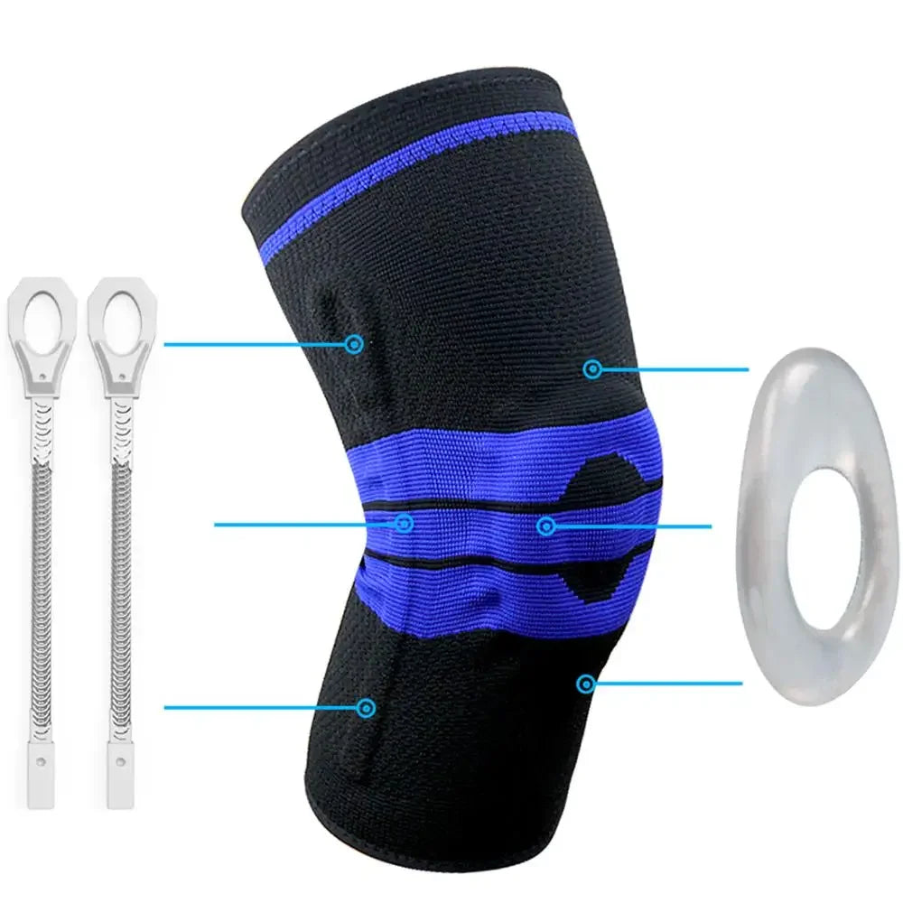 Knee Brace Compression Sleeve For Running Unisex Joint Pain Relief