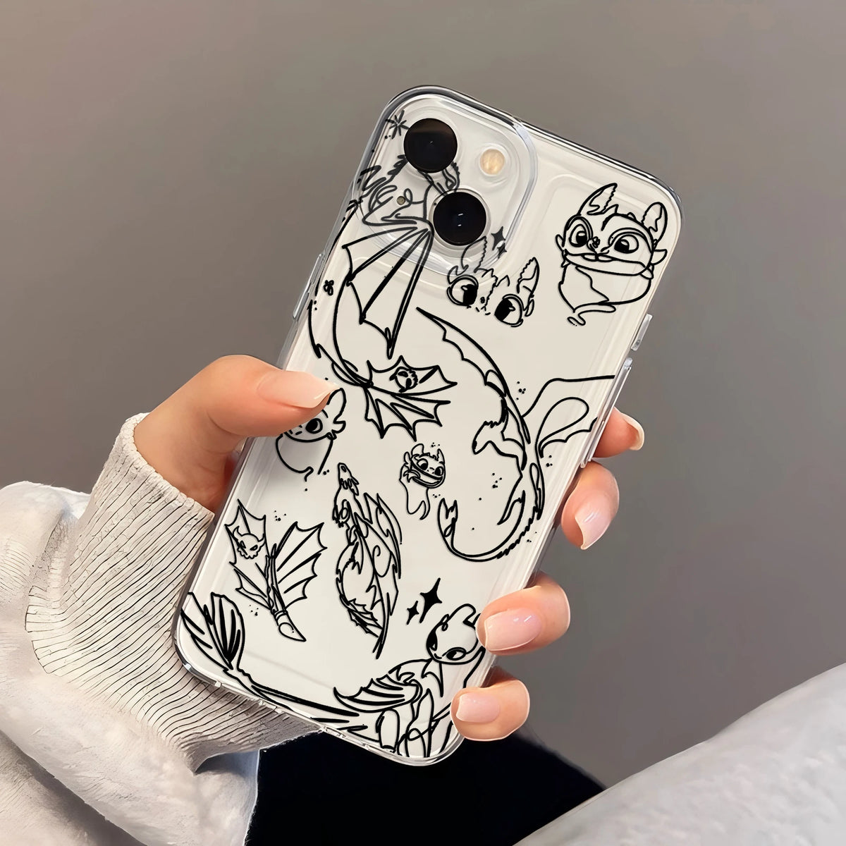 Cartoon How to Trains Your Dragons Phone Case For iPhone 18 17e 17 16e 16 15 14 13 12 11 Mini Air Pro Max XSMax Plus Back Cover