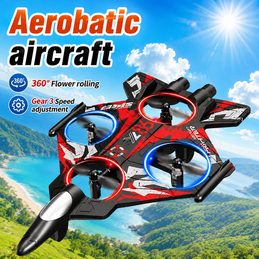 ZNLYRION Fighter Drone With Screen Remote And 480P Camera