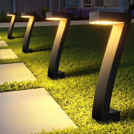 Upgraded Bright LED Solar Path Lights IP65 Waterproof Garden Decor