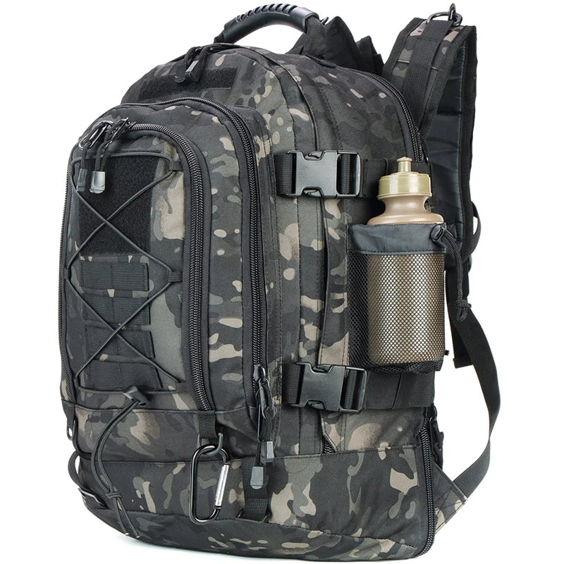 LQARMY Tactical Molle Military Backpack For Hiking Camping And Travel
