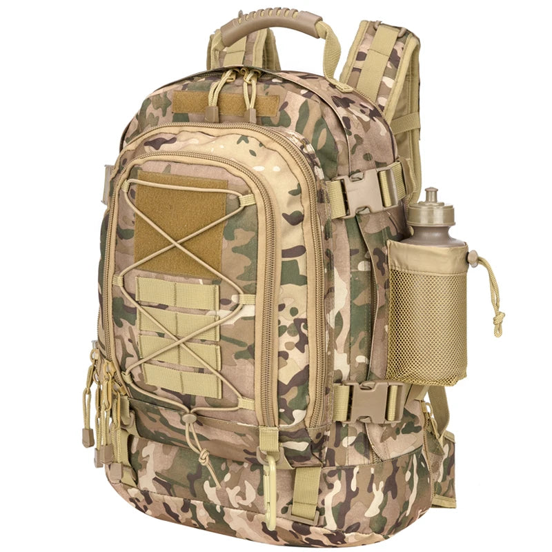 LQARMY Tactical Molle Military Backpack For Hiking Camping And Travel