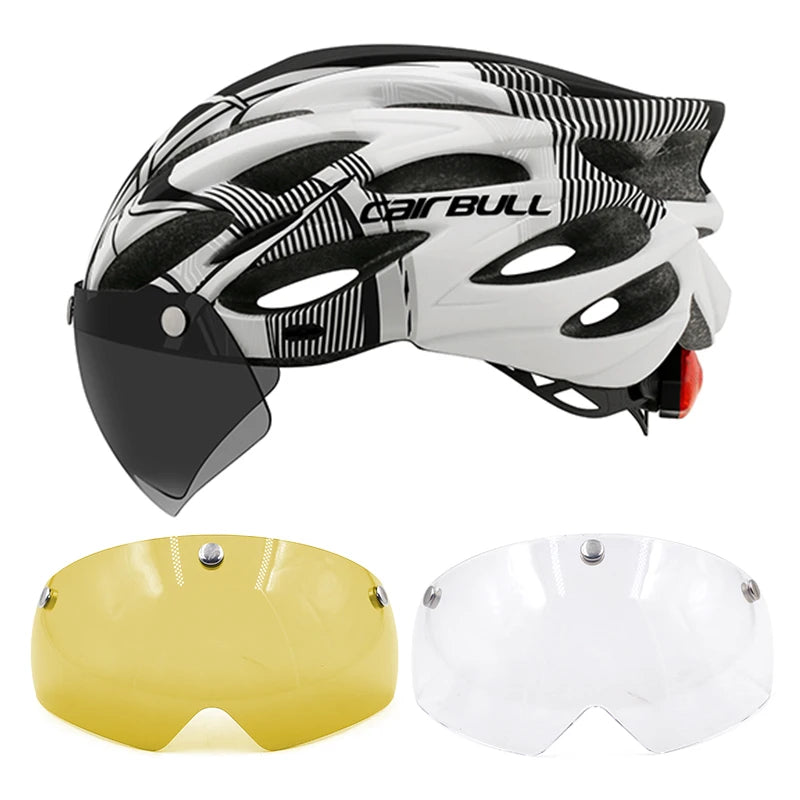 CAIRBULL Allroad Road And Mountain Bike Helmet With Visor