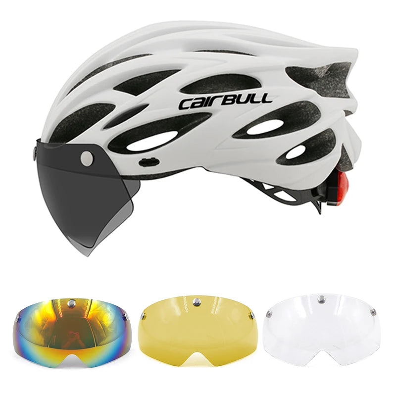 CAIRBULL Allroad Road And Mountain Bike Helmet With Visor