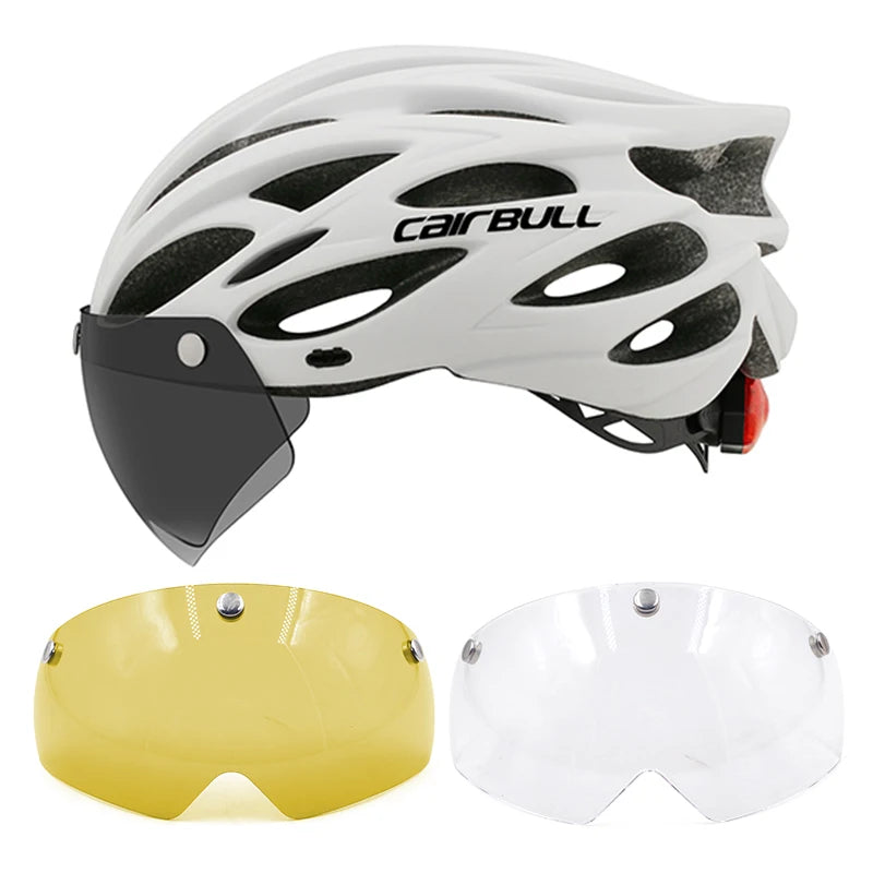 CAIRBULL Allroad Road And Mountain Bike Helmet With Visor