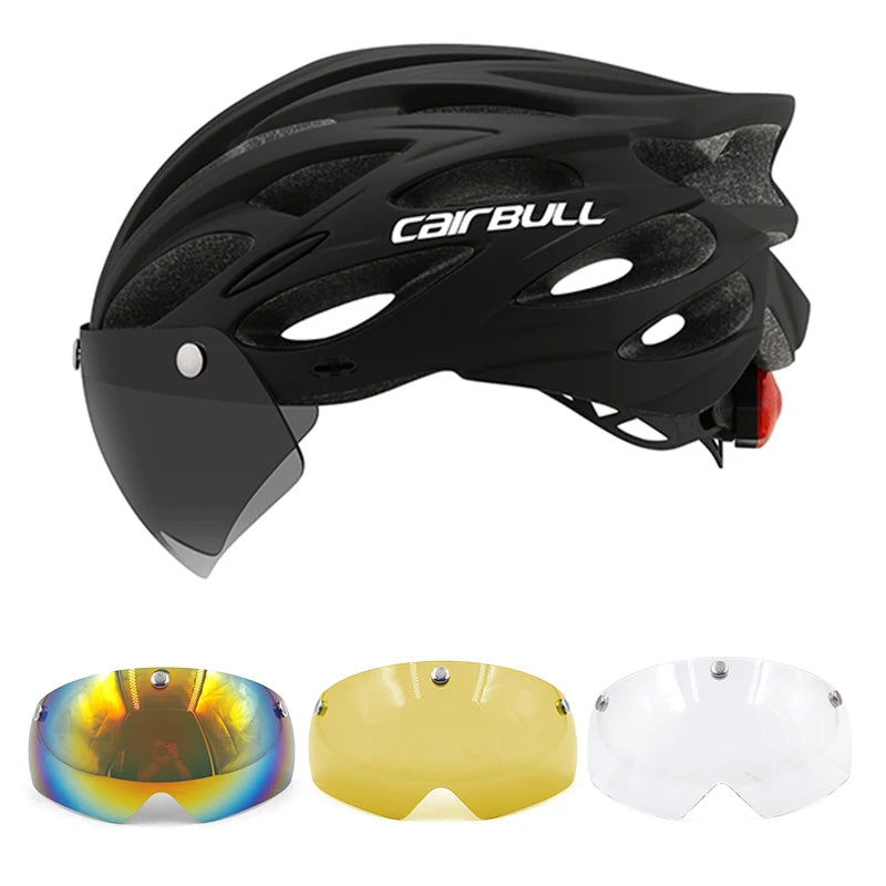 CAIRBULL Allroad Road And Mountain Bike Helmet With Visor