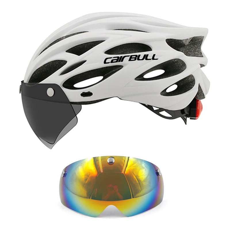 CAIRBULL Allroad Road And Mountain Bike Helmet With Visor