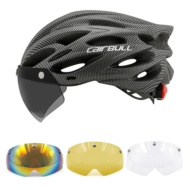 CAIRBULL Allroad Road And Mountain Bike Helmet With Visor