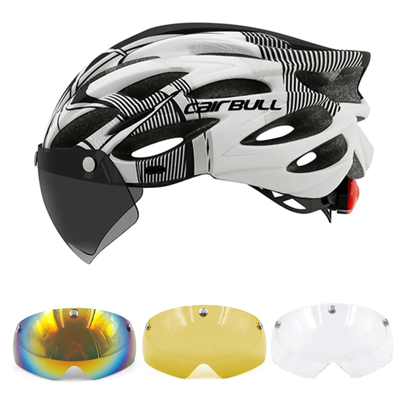 CAIRBULL Allroad Road And Mountain Bike Helmet With Visor