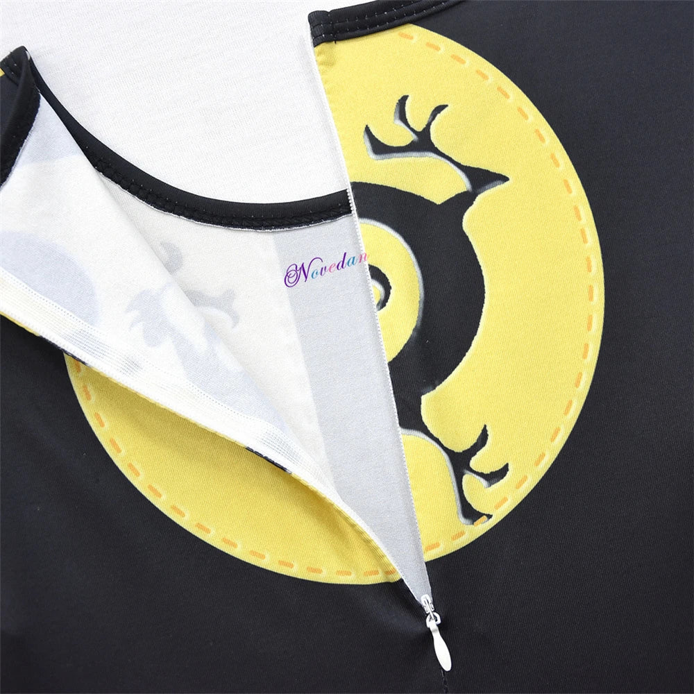 Boys Halloween Costume For Kids Anime Ninja Cosplay Zentai Jumpsuit Bodysuit With Mask Children Fantasy Christmas Party Suit
