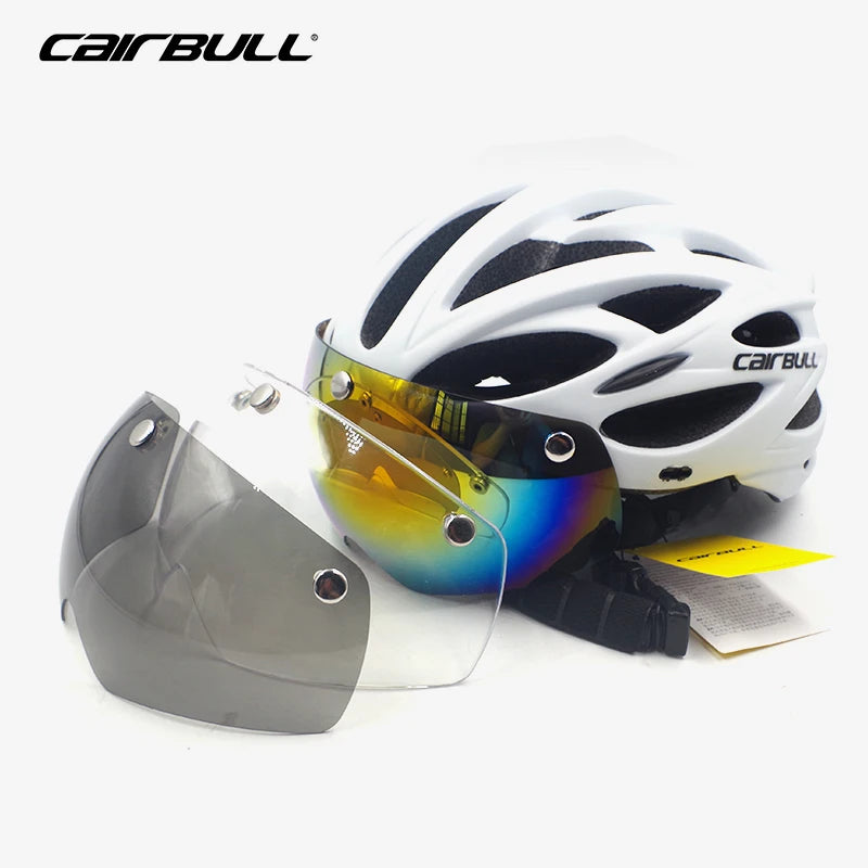 CAIRBULL Allroad Road And Mountain Bike Helmet With Visor