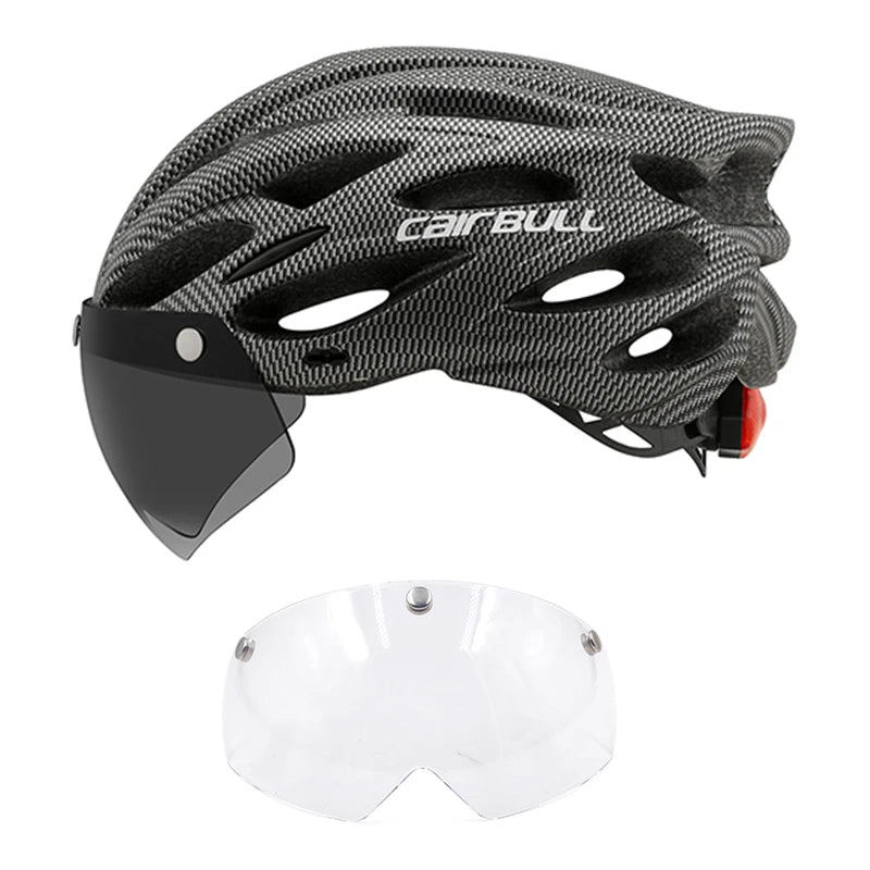 CAIRBULL Allroad Road And Mountain Bike Helmet With Visor