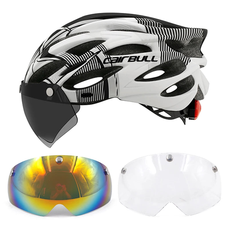 CAIRBULL Allroad Road And Mountain Bike Helmet With Visor