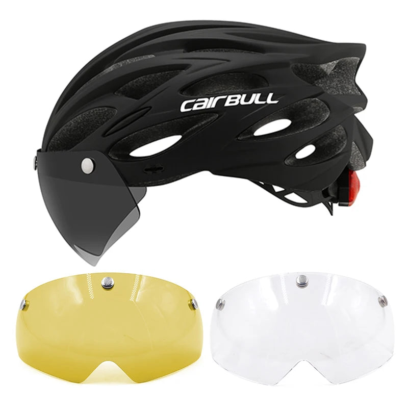 CAIRBULL Allroad Road And Mountain Bike Helmet With Visor