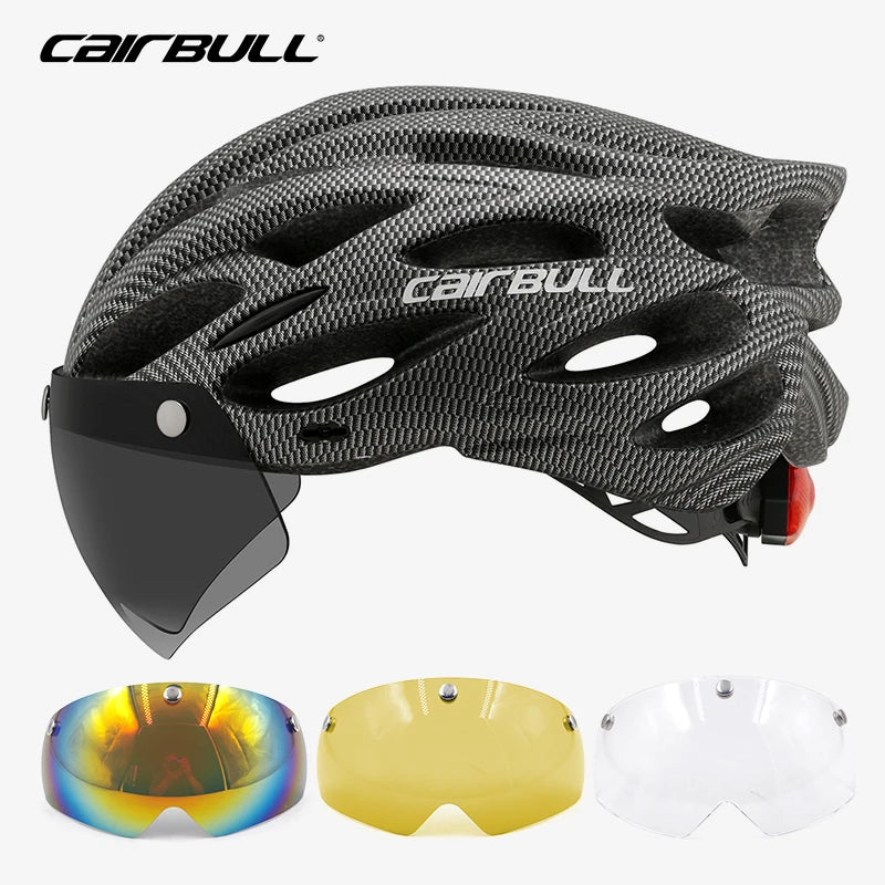 CAIRBULL Allroad Road And Mountain Bike Helmet With Visor