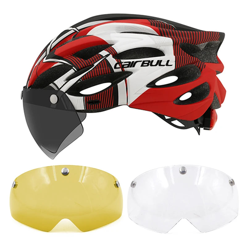 CAIRBULL Allroad Road And Mountain Bike Helmet With Visor