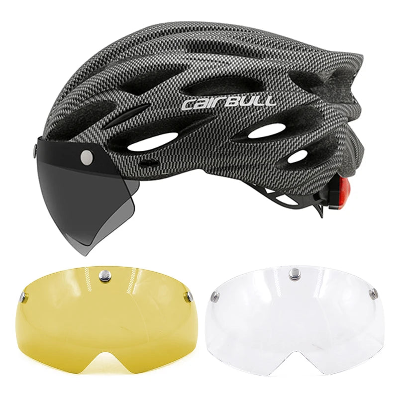 CAIRBULL Allroad Road And Mountain Bike Helmet With Visor