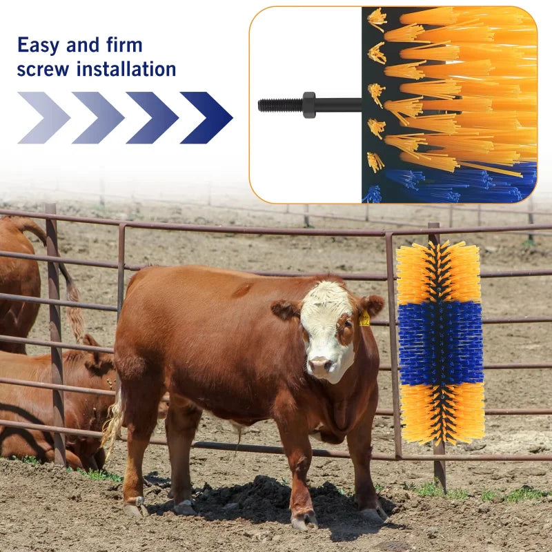 Livestock Grooming Brush Deep Massage Itch Relief Scratching Tool