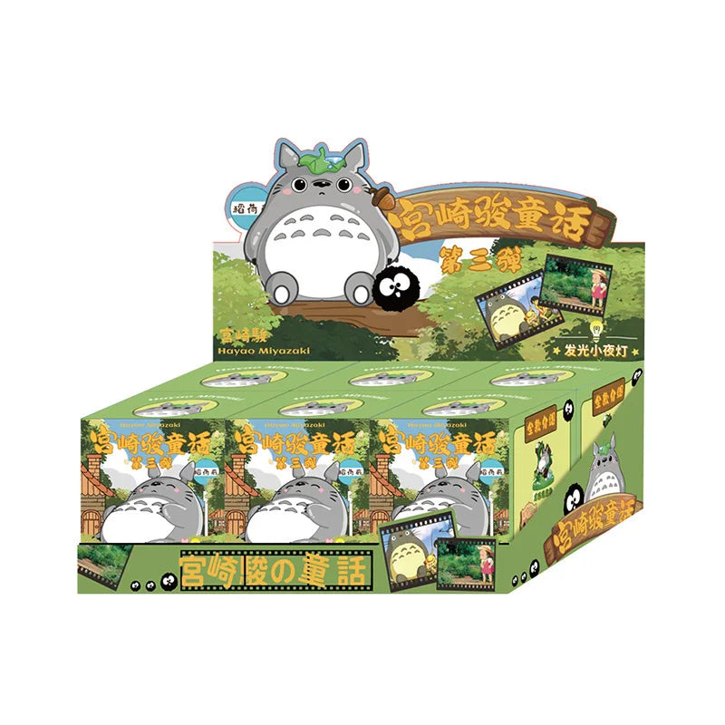 Bandai Totoro Anime Figurine Blind Box Collectible Model