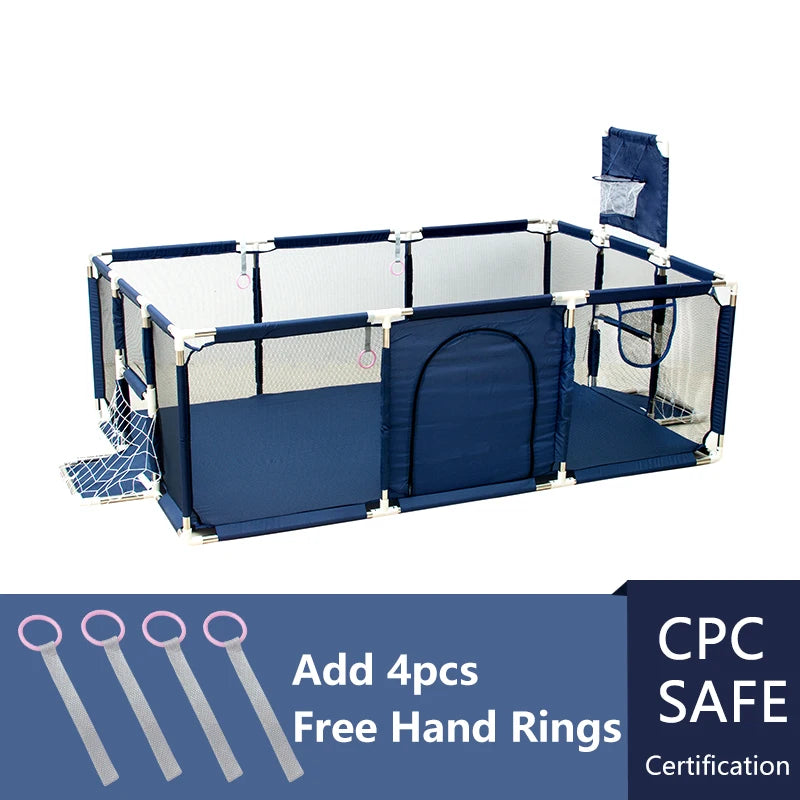 IMBABY Baby Playpen Fence Indoor Safety Barrier For Kids