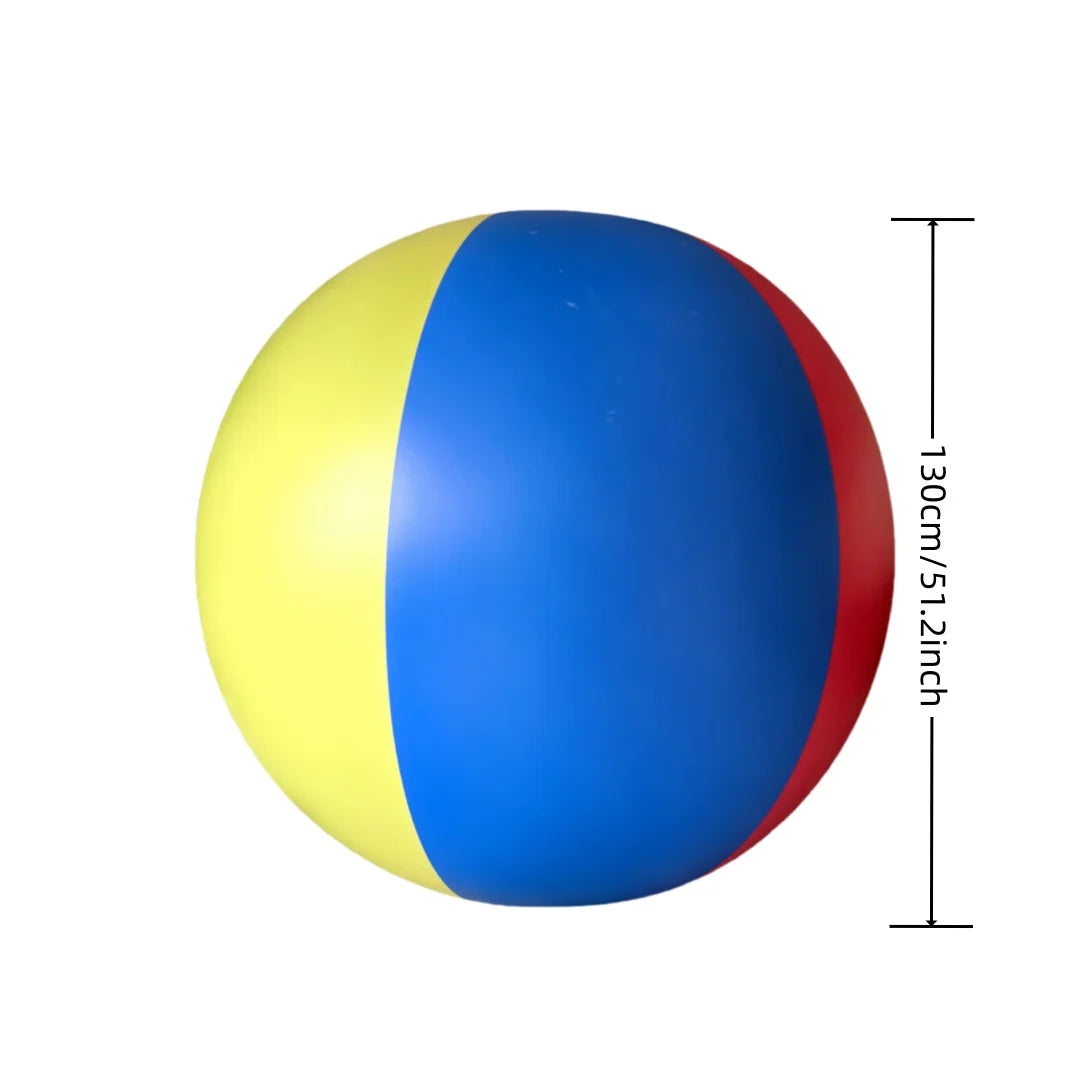 New Outdoor Gmaes Fun Toys Giant Outdoor Beach Ball Colorful PVC Inflatable Ball for Lawn Games School Fun Family Activities