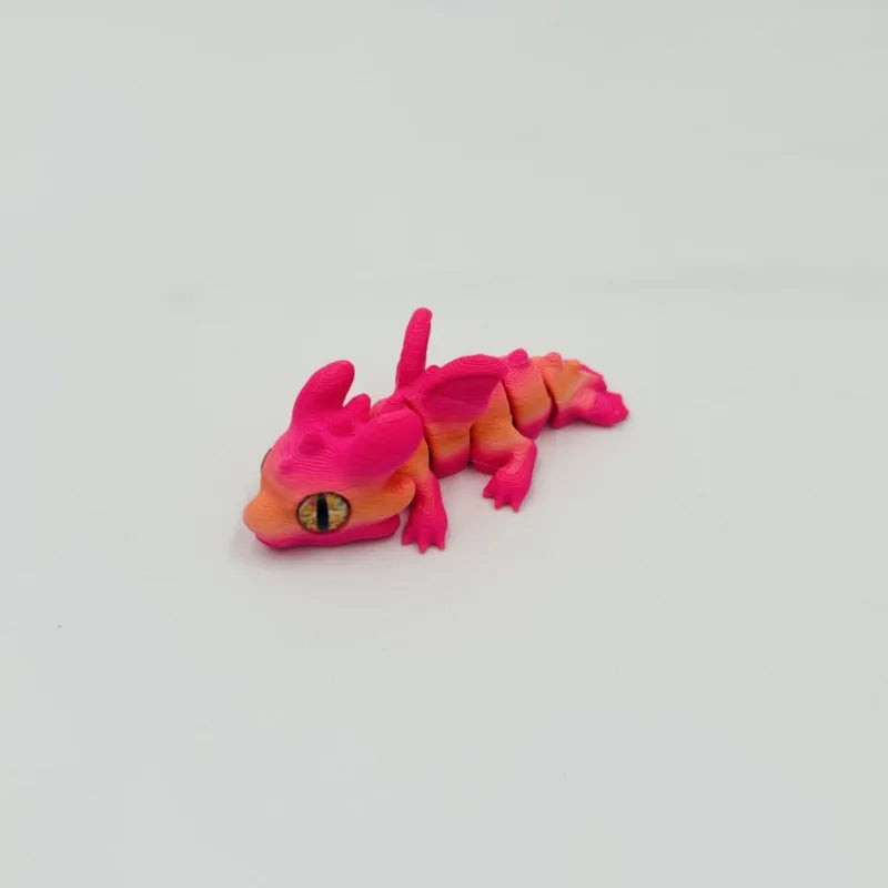 RPXBGUCKARHG 3D Printed Articulated Dragon Fidget Toy Figure