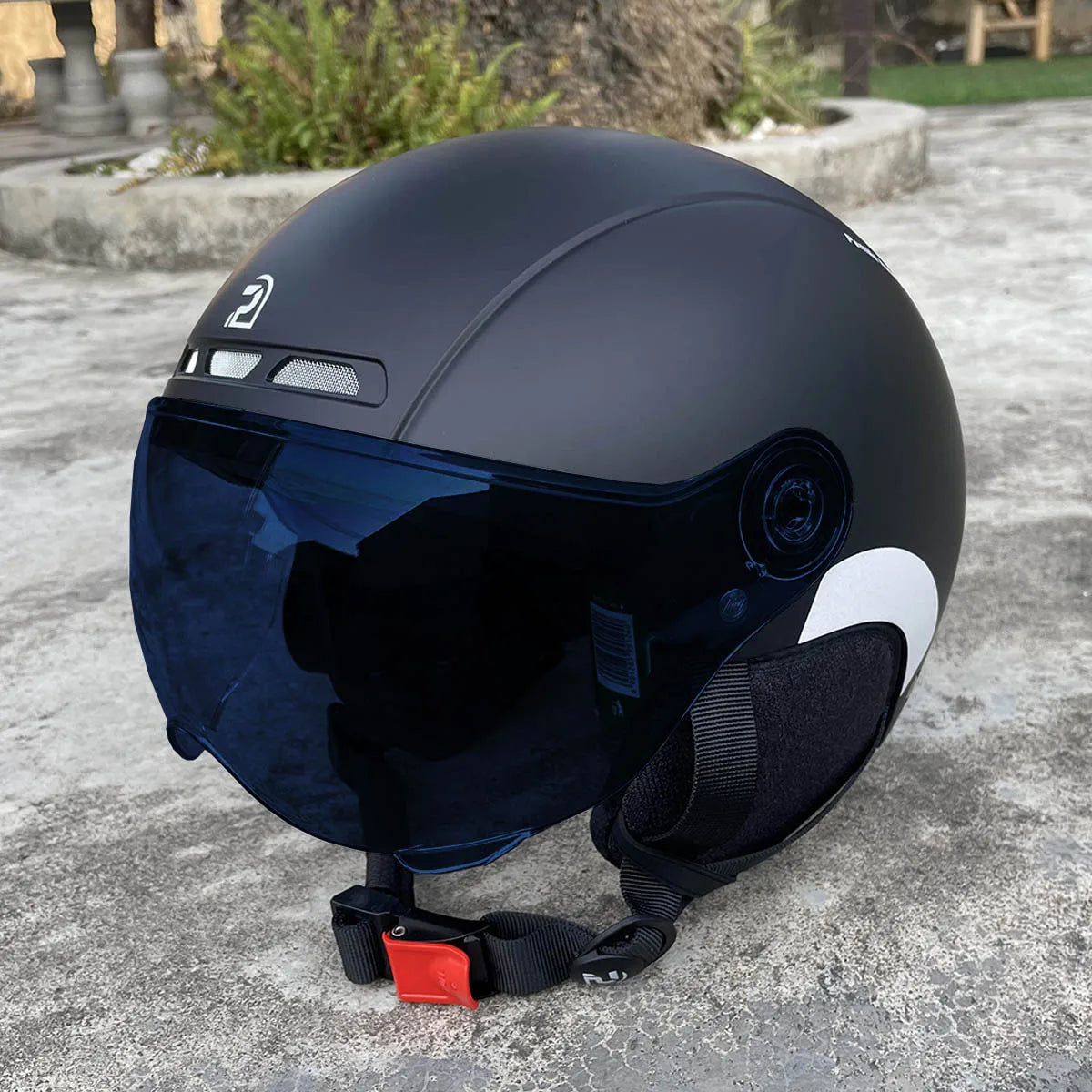 PEMILA Adult Cycling Helmet With Goggles And Ear Protection