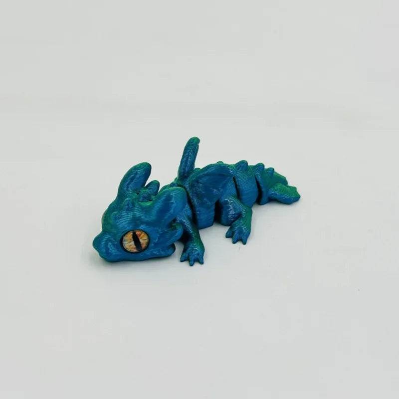 RPXBGUCKARHG 3D Printed Articulated Dragon Fidget Toy Figure