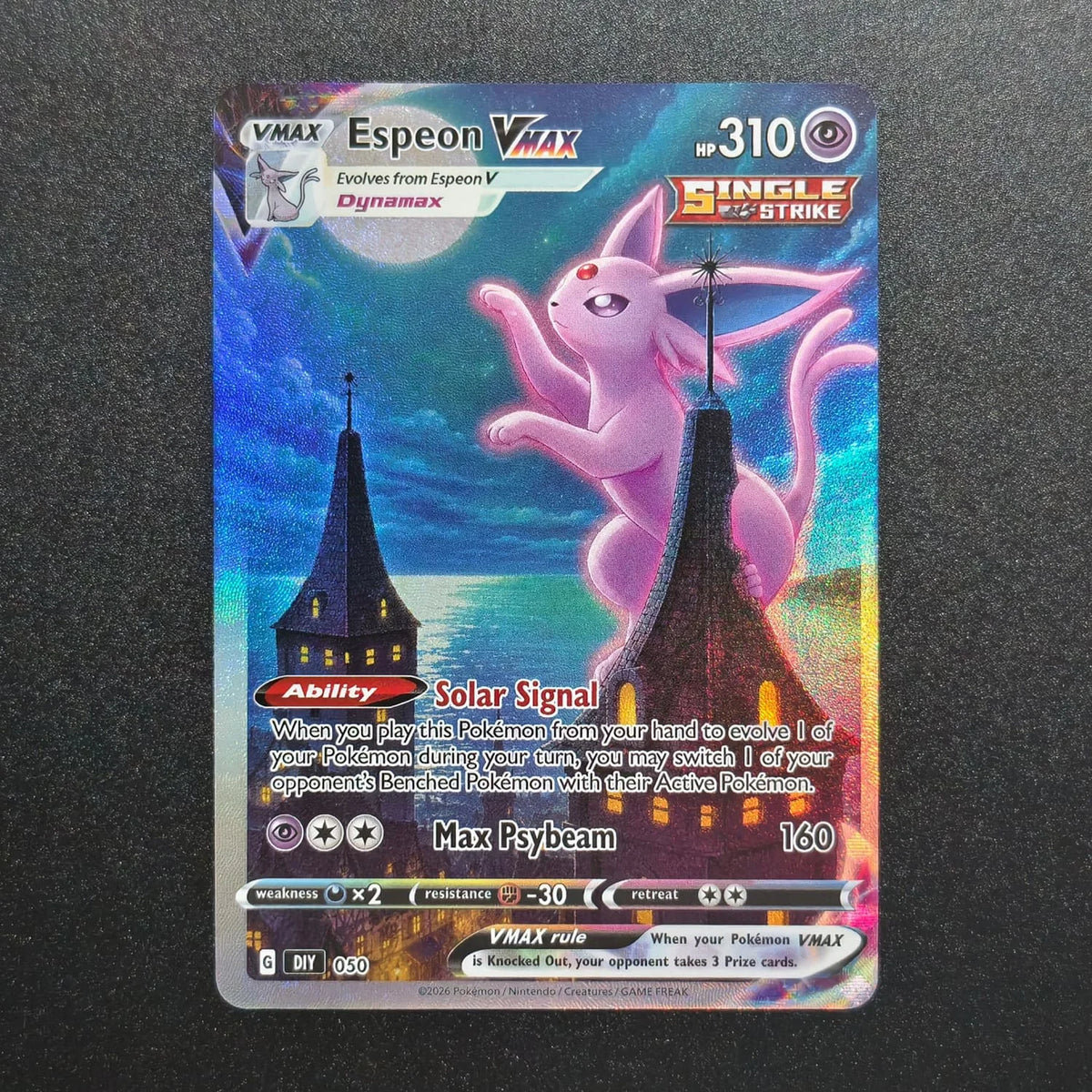 FUNISM Eevee Evolution Moon Gazing Game Collection Card
