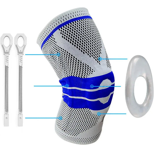 Knee Brace Compression Sleeve For Running Unisex Joint Pain Relief