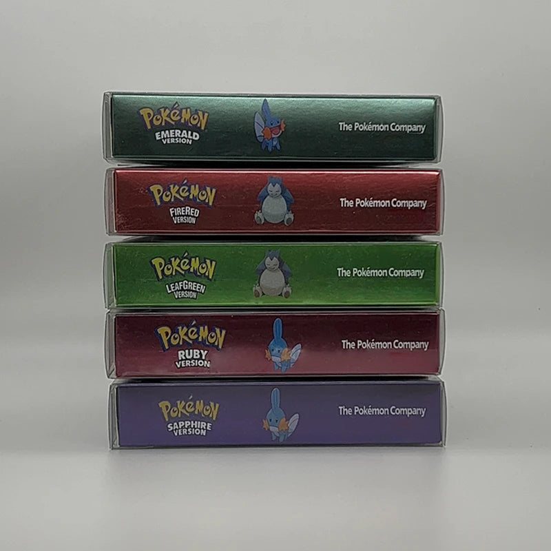 Bandai Pokemon GBA Video Game Cartridge Boxed Collection No Manual