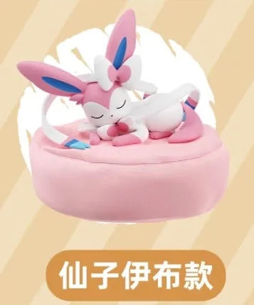 Bandai Pokemon Eevee Sleeping Position Series Blind Box Figure Model
