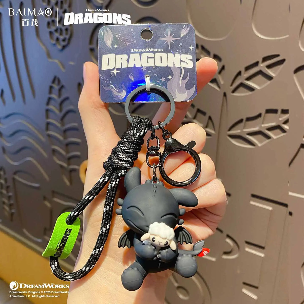 Original Genuine Version How-To Train Your Dragon Toothless Small Ornament Small Accessories Car Keychain Pendant Gift