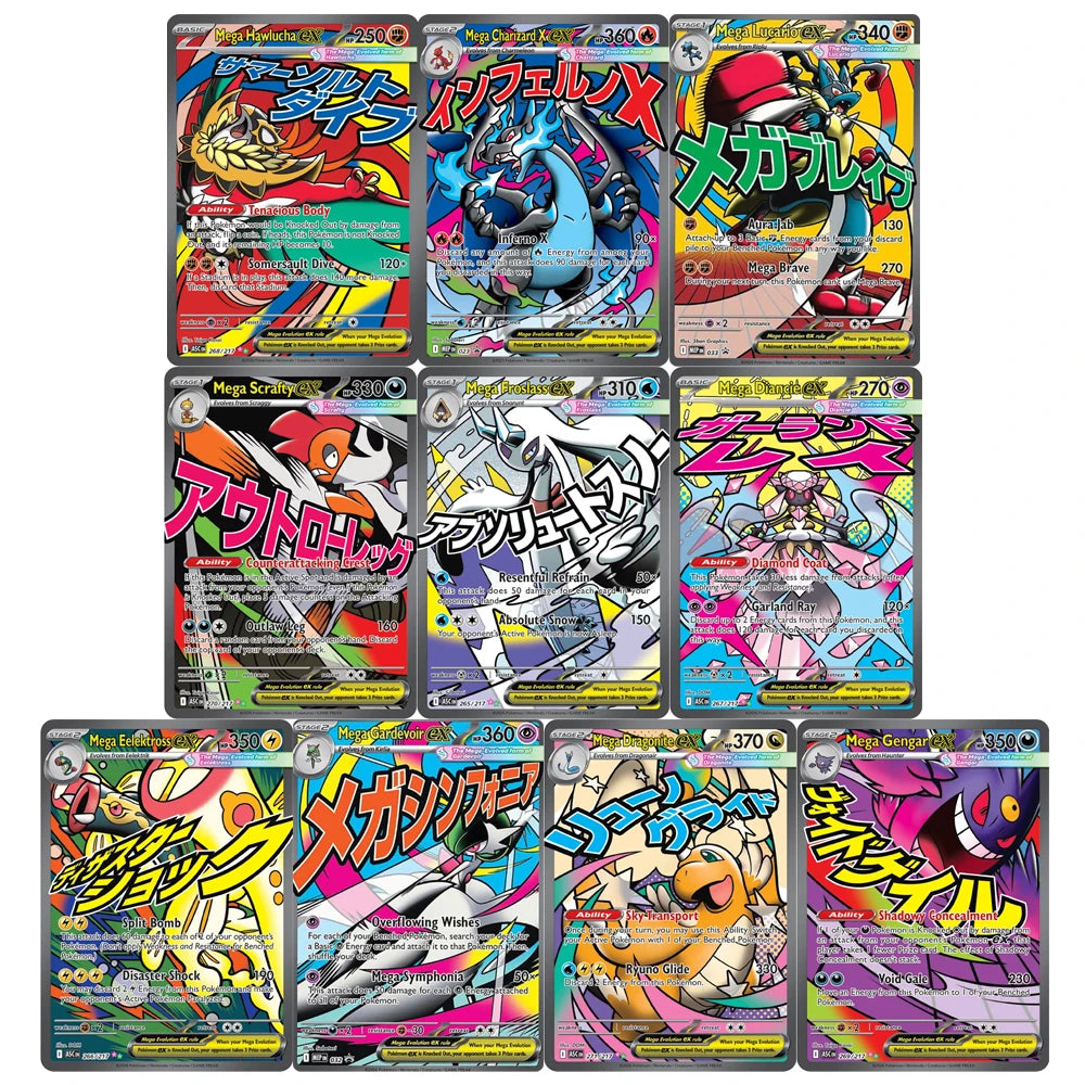 DIY  Collection Cards  284/217 Self Made Single Card Classic Game Anime Card Gift Toy