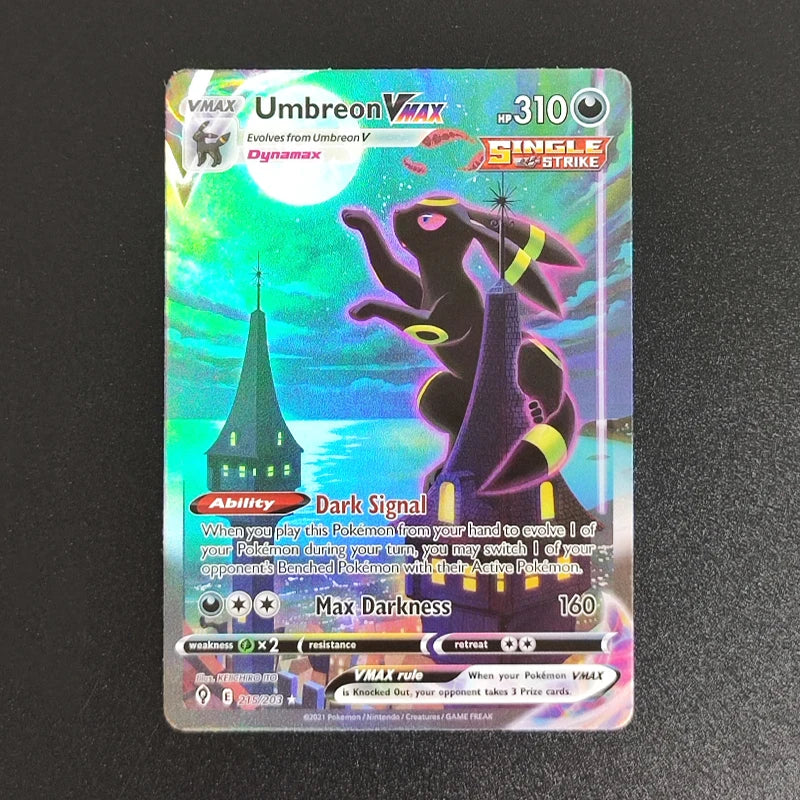 FUNISM Eevee Evolution Moon Gazing Game Collection Card