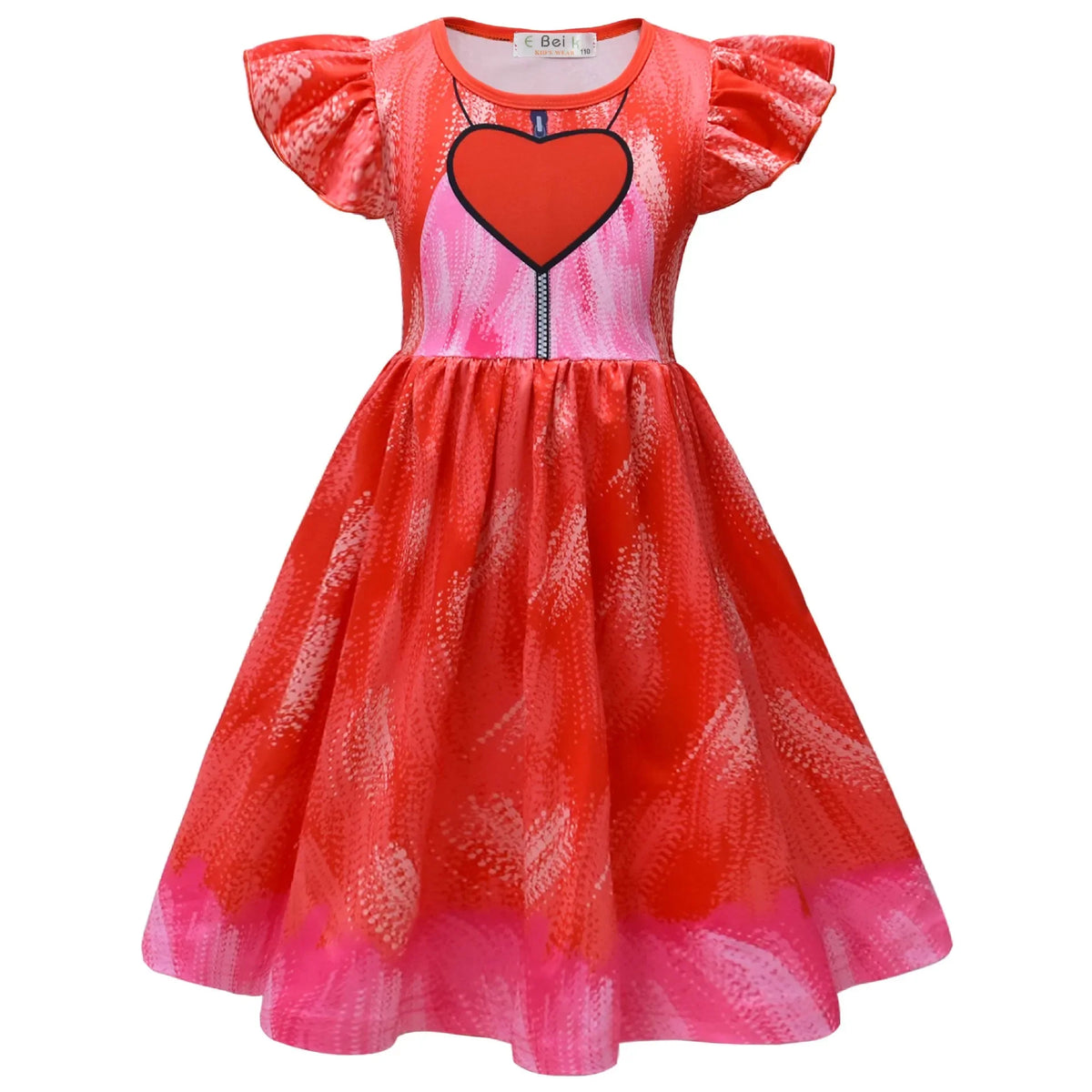 Girl Catnap Smiling Critters Cosplay Costume Kids Cartoon Cat Nap Dogday Print Dress+mask+gloves+bag Set Halloween Party Gift