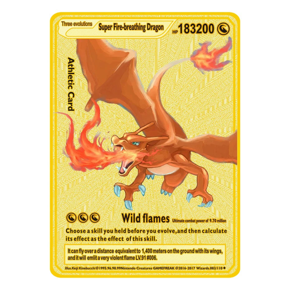 Bandai Arceus Charizard Mewtwo Lucario Greninja Anime Trading Card