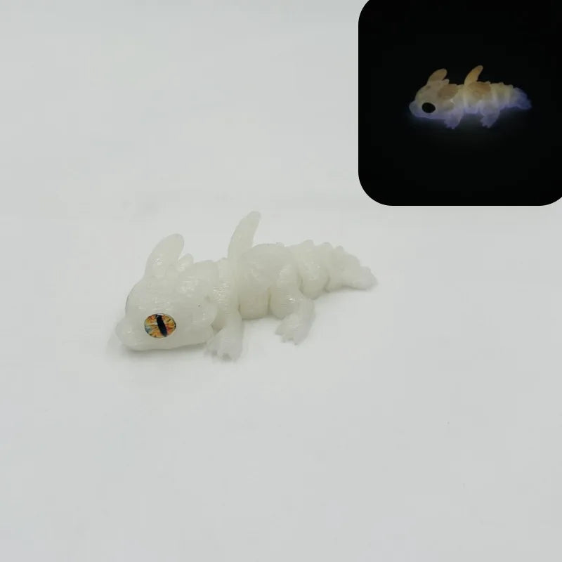 RPXBGUCKARHG 3D Printed Articulated Dragon Fidget Toy Figure