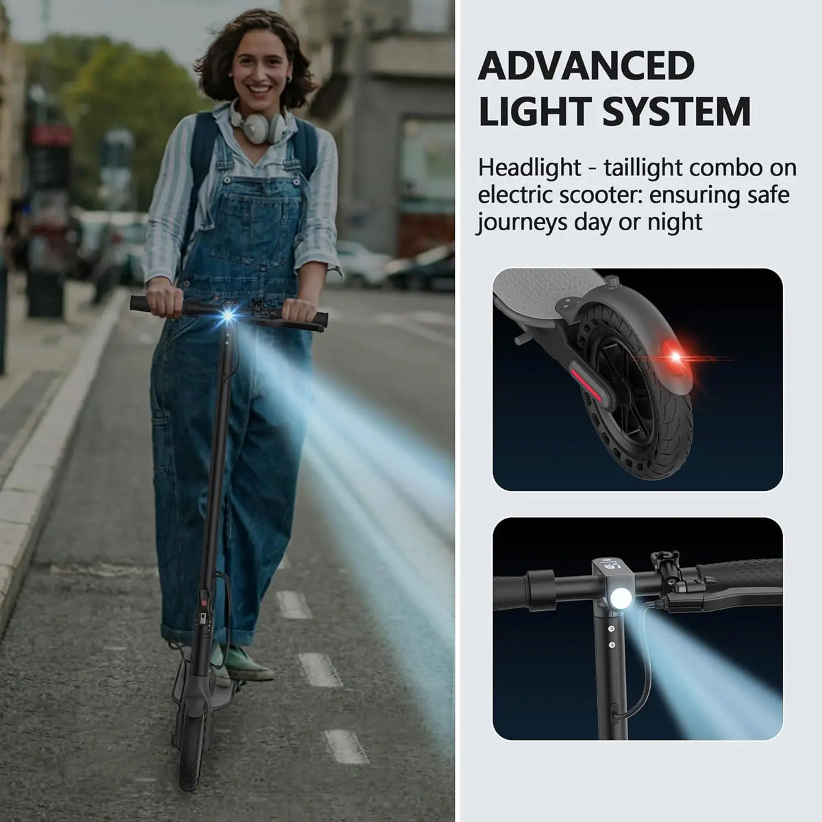 LADPED Electric Scooter With Folding Design For Adult Urban Commuting