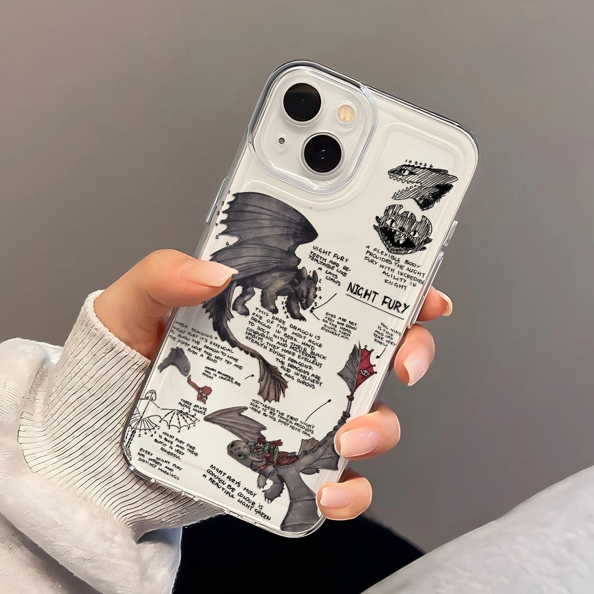 Cartoon How to Trains Your Dragons Phone Case For iPhone 18 17e 17 16e 16 15 14 13 12 11 Mini Air Pro Max XSMax Plus Back Cover