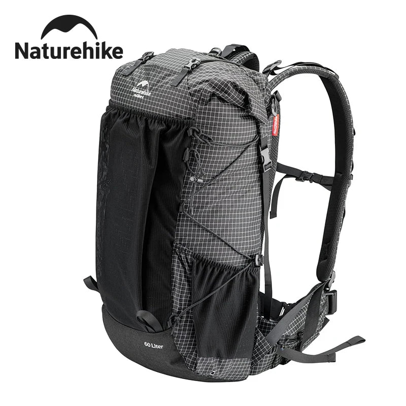 Naturehike 60 Plus 5L Waterproof Mountain Backpack With Rain Cover