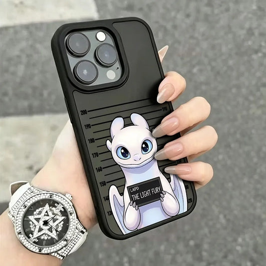 How to Trains Your Dragons Luxury Matte Phone Case For iPhone 11 12 13 14 15 16 17 18 Pro Max Plus Air Black Shockproof